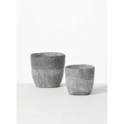 Cheap π Sullivans Cement Pot - Set Of 2 π§¨