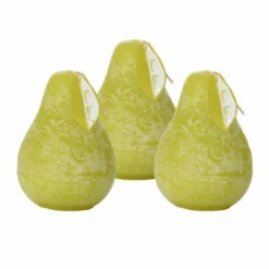 Best Sale ⭐ Sullivans Green Grape Pear Candles - Set Of 3 🤩