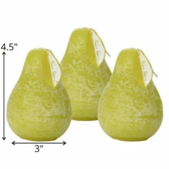 Best Sale ⭐ Sullivans Green Grape Pear Candles - Set Of 3 🤩 -Sullivans Sales unnamed file 3867