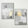 Coupon 🔔 Sullivans 47.25 In. Contemporary Gray Wall Art - Set Of 2; Gray 🧨 -Sullivans Sales unnamed file 3872