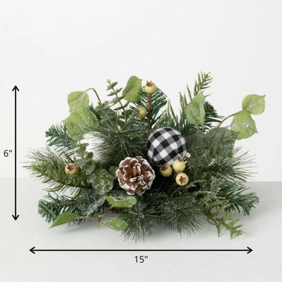 Deals ๐ Sullivans Flocked Plaid Pine Orb ๐ฏ 5 Deals ๐ Sullivans Flocked Plaid Pine Orb ๐ฏ - Image 3