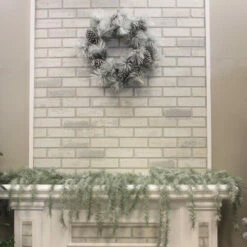 Promo ๐ Sullivans 26" Artificial Flocked Pine Wreath And 6'9" Weeping Pine With Snow Garland Set โ 7 Promo ๐ Sullivans 26" Artificial Flocked Pine Wreath And 6'9" Weeping Pine With Snow Garland Set โ -Sullivans Sales unnamed file 3916