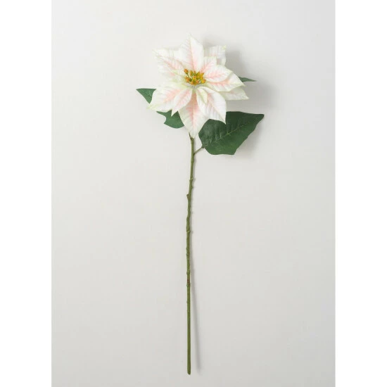 Cheap ๐ Sullivans White Pink Poinsettia Stem - 10"L X 4.5"W X 33.5"H โ 3 Cheap ๐ Sullivans White Pink Poinsettia Stem - 10"L X 4.5"W X 33.5"H โ