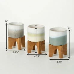 Deals 😉 Sullivans Coastal Serene Planter On Stands - Set Of 3 ⭐ -Sullivans Sales unnamed file 3938