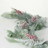 Coupon ⭐ Sullivans 70" Artificial Flocked Fern Berry Garland - Silver 😍 -Sullivans Sales unnamed file 3966