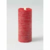 Best reviews of 🤩 Sullivans 7" Red Frosted LED Pillar Candle ❤️