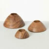 Flash Sale ⌛ Sullivans Halfsphere Wood Votive Candle Holders - Set Of 3 🧨 -Sullivans Sales unnamed file 4034