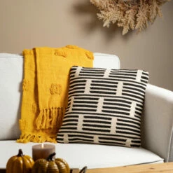 Cheapest 😍 Sullivans Tufted Autumn Gold Blanket 🎁 -Sullivans Sales unnamed file 4069