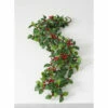 Coupon 🛒 Sullivans 5' Berry Leaf Artificial Garland 🧨