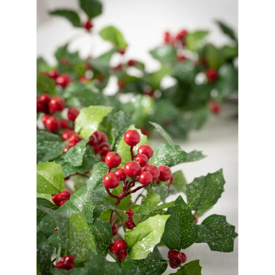 Coupon ๐ Sullivans 5' Berry Leaf Artificial Garland ๐งจ 4 Coupon ๐ Sullivans 5' Berry Leaf Artificial Garland ๐งจ - Image 2