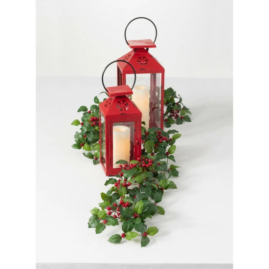 Coupon ๐ Sullivans 5' Berry Leaf Artificial Garland ๐งจ 5 Coupon ๐ Sullivans 5' Berry Leaf Artificial Garland ๐งจ - Image 3