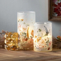 Best deal 😍 Sullivans 3.75 In Bubble Texture Glass Votives - Set Of 3; Multicolor - 3.25"L X 3"W X 3.75"H 🌟 -Sullivans Sales unnamed file 4082