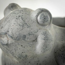 Outlet ✔️ Sullivans 8 In. Charcoal Gray Frog Planter; Gray ❤️ -Sullivans Sales unnamed file 4096