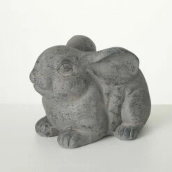 Best deal 👍 Sullivans 8.5 In. Charcoal Gray Rabbit Planter; Gray 🌟