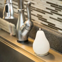 Hot Sale 🎁 Sullivans White Timber Pear Candles - Set Of 3 😀 -Sullivans Sales unnamed file 4126