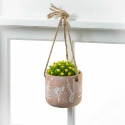 Flash Sale 🔔 Sullivans Terracotta Herb Hanging Ceramic Planters - Set Of 3 🎉 -Sullivans Sales unnamed file 4173