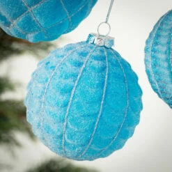 Best reviews of 🧨 Sullivans Embossed Icy-Blue Ornaments - Set Of 3 ✔️ -Sullivans Sales unnamed file 4196
