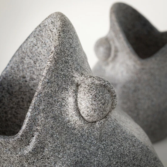 Outlet ๐ฅฐ Sullivans 9.25 In. And 13.25 In. Tongue-In-Cheek Frog Planters - Set Of 2; Gray ๐ 4 Outlet ๐ฅฐ Sullivans 9.25 In. And 13.25 In. Tongue-In-Cheek Frog Planters - Set Of 2; Gray ๐ - Image 2