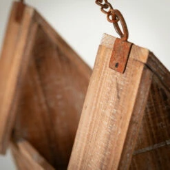 Promo ❤️ Sullivans 11.75 In. Hanging Dual Birdhouse Planter; Brown 🛒 -Sullivans Sales unnamed file 4252