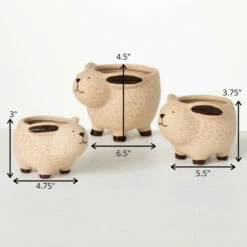 Best Sale 🤩 Sullivans Kitschy Bunny Ceramic Planter - Set Of 3 😀 9 Best Sale 🤩 Sullivans Kitschy Bunny Ceramic Planter - Set Of 3 😀 -Sullivans Sales unnamed file 4260