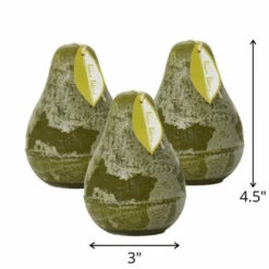 Flash Sale 😀 Sullivans Moss Timber Pear Candles - Set Of 3 🎁 -Sullivans Sales unnamed file 428