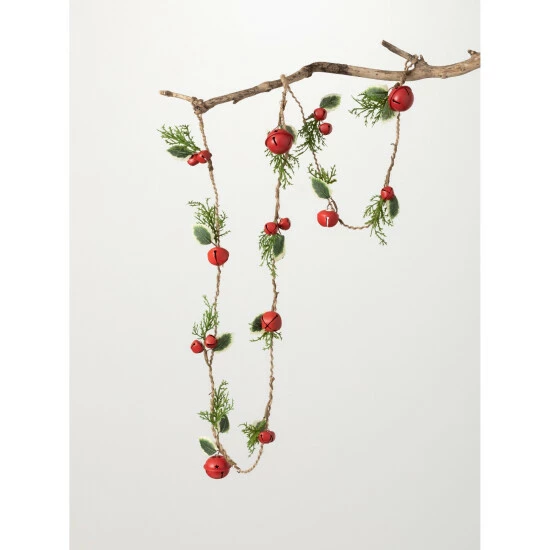 Buy ๐งจ Sullivans 5' Red Metal Bell Garland ๐ 3 Buy ๐งจ Sullivans 5' Red Metal Bell Garland ๐