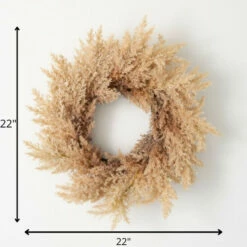 Hot Sale 🔥 Sullivans 22" Artificial Cream Reed Wreath 🔔 -Sullivans Sales unnamed file 4351