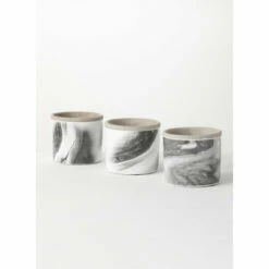 Best Sale 🛒 Sullivans Fluid Pattern Container - Set Of 3 😍