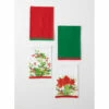 Promo 😀 Sullivans 🎅 Christmas Cotton Tea Towels - Set Of 4 🎉 -Sullivans Sales unnamed file 4386