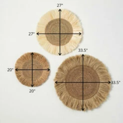 Coupon 👍 Sullivans Rattan Fiber Wall Medallions - Set Of 3 🎉 -Sullivans Sales unnamed file 443