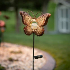Brand new 🔥 Sullivans 39 In. Butterfly Stake Solar Light; Copper 🤩 -Sullivans Sales unnamed file 4435