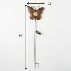 Brand new 🔥 Sullivans 39 In. Butterfly Stake Solar Light; Copper 🤩 -Sullivans Sales unnamed file 4436