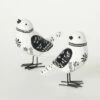 Hot Sale 🛒 Sullivans 5.25 In. Painted Whimsical White Birds - Set Of 2; White 🔔