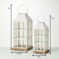 Hot Sale 🛒 Sullivans Ivory-White Classic Lantern - Set Of 2 ⌛ 9 Hot Sale 🛒 Sullivans Ivory-White Classic Lantern - Set Of 2 ⌛ -Sullivans Sales unnamed file 4503