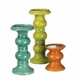 Budget 💯 Sullivans Pillar Candle Holder - Set Of 3 ✔️