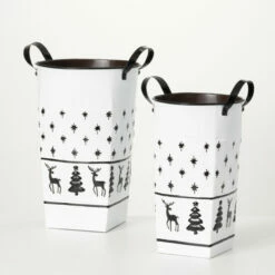 Cheapest ⭐ Sullivans Handled Container - Set Of 2 ✔️