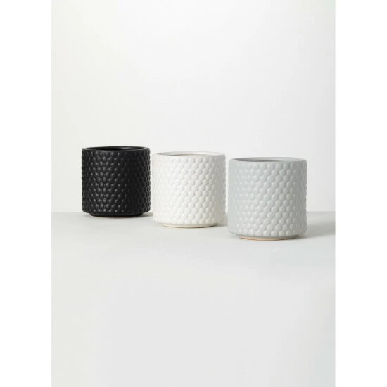 Flash Sale โญ Sullivans Ceramic Dot Textured Pot - Set Of 3 - 6"L X 6"W X 6"H ๐ฏ 3 Flash Sale โญ Sullivans Ceramic Dot Textured Pot - Set Of 3 - 6"L X 6"W X 6"H ๐ฏ