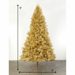 Flash Sale 😍 Sullivans 9' Champagne Pine Artificial Tree With Lights 😉 -Sullivans Sales unnamed file 4604