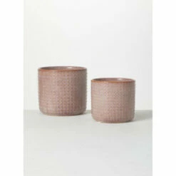 Best Pirce 😍 Sullivans Ceramic Planters - Set Of 2 Dusty Blue 🔔