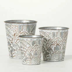 Budget 🧨 Sullivans Flourish Bucket - Set Of 3 🎉