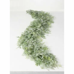 Top 10 😍 Sullivans 6' Frosted Fern & Cone Artificial Garland 👏