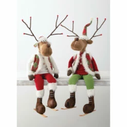 Best deal 🛒 Sullivans Sitting Reindeer -Set Of 2 🎁