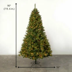 Cheapest 🤩 Sullivans 7.5' Artificial Lighted Pine & Berry 🎄 Christmas Tree - 56"L X 56"W X 90"H 🛒 -Sullivans Sales unnamed file 4664