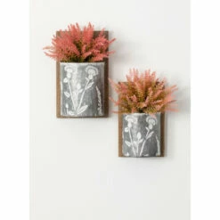 Buy 😍 Sullivans Flower Wall Pocket - Set Of 2 ✔️ 6 Buy 😍 Sullivans Flower Wall Pocket - Set Of 2 ✔️ -Sullivans Sales unnamed file 4677