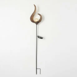 Cheapest ❤️ Sullivans 44.5" Flame Stake Solar Light; Copper 🥰