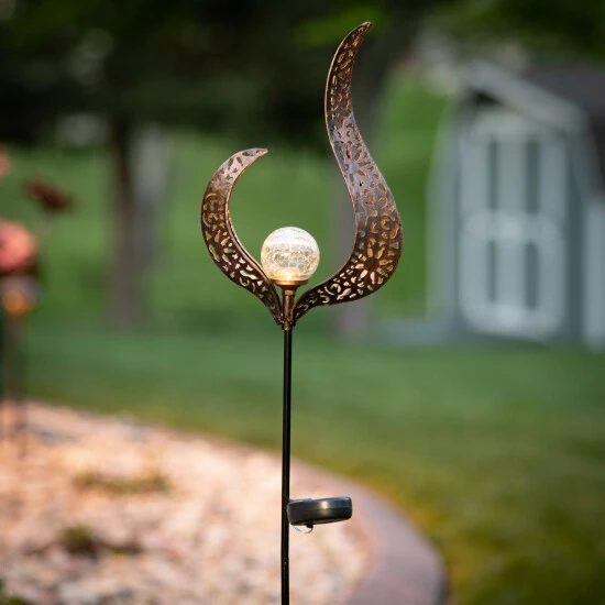 Cheapest ❤️ Sullivans 44.5" Flame Stake Solar Light; Copper 🥰 5 Cheapest ❤️ Sullivans 44.5" Flame Stake Solar Light; Copper 🥰 - Image 3