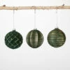 Best deal 🔔 Sullivans Gold Green Textured Ornaments - Set Of 3 ✔️ -Sullivans Sales unnamed file 4715