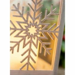Flash Sale 😀 Sullivans 8.75" Snowflake Lantern With LED Pillar Candle 🎉 -Sullivans Sales unnamed file 4726