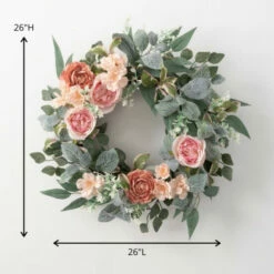 Budget ๐ Sullivans Artificial 26" Ranunculus Rose Wreath โจ 5 Budget ๐ Sullivans Artificial 26" Ranunculus Rose Wreath โจ -Sullivans Sales unnamed file 473