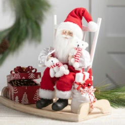 Cheapest 🛒 Sullivans Santa With Bears In Chair ✨ -Sullivans Sales unnamed file 4742